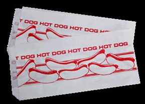 7' GREASEPROOF HOTDOG SLEEVE